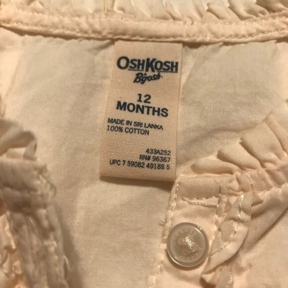 OSH KOSH Lot of 3 Carter's Children's Place 12 Month Purple Ladybug Polka Dots - Picture 3 of 7